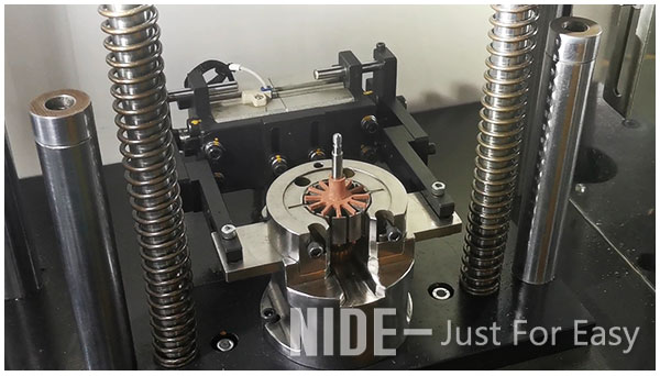 Rotor Commutator End Plate Shaft Pressing Armature Machine
