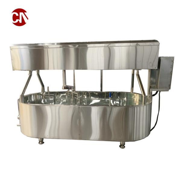 Máquina de fabricação de queijo mozzarella comercial de aço inoxidável com certificação CE para capacidade de 200 litros