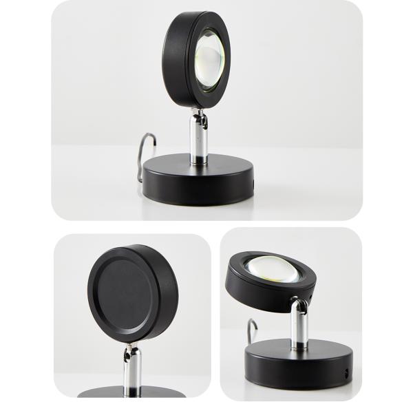 Sunset Lamp Led Projector Light 16 colors Modern Lamp RGB Night Light for Bedroom Rainbow Sunset Projection Floor Lamp