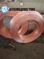 Tuyau de cuivre de recourbement en acier du tube ASTM A254-97 4*0.6mm Bundy de mur du double BHG2