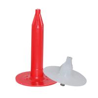 Fermetures isolantes thermiques en laine de roche fixant une ancre de 250 mm avec un clou en acier