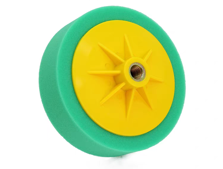6 Inch Foam Polishing Pads With Backing Plate Suitable for RO Polisher- Heaving Cutting
