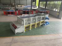 Appareil de transport automatique de matières premières en carreaux en brique d'argile