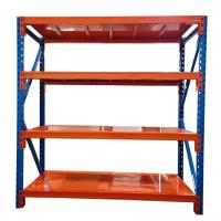 Warehouse Medium Duty Racking Galvanized Pallet Rack Customizable Color
