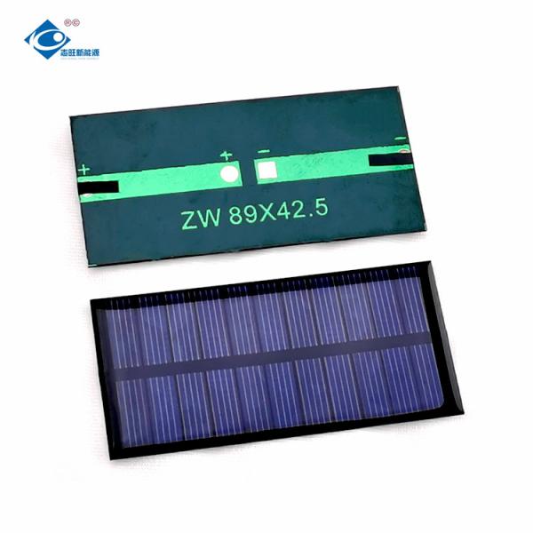 Eficiência elevada solar 0.1A IS09001 atual curto do módulo do picovolt do silicone ZW-8942 fotovoltaico