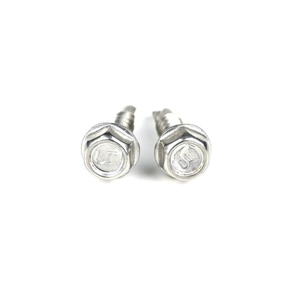 ZINC Finish Skilful Manufacture Hex Washer Head 304 Tek Screws Self With Rubber For Gas Stove