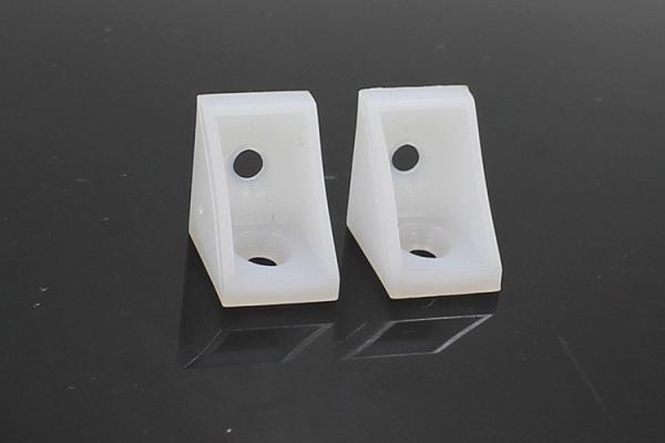 white plastic kitchen cabinet corner bracket, corner connector
