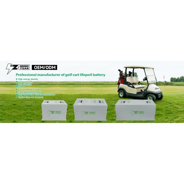 Bateria do carrinho de golfe com a boa bateria da vida po4 do perfoamance 48v 72v