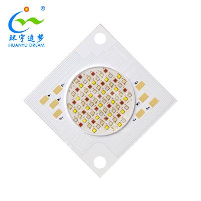 LED COB regulável de alta CRI RGBW 4 cores em 1 φ26mm 200W 100W 20W 10W