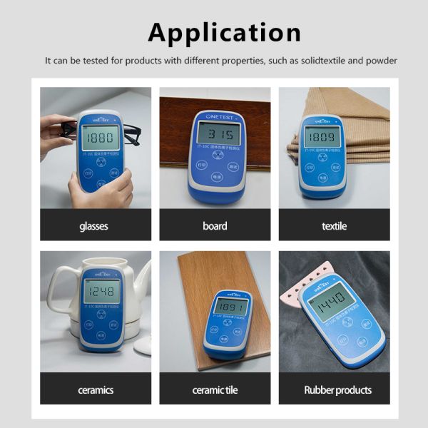 0-9999Pcs/Cm3 Negative Ion Tester Solid Negative Ion Detector For Powder Boards And Tiles