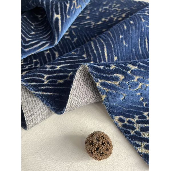 590GSM  Heavy Jacquard Velvet Fabric For Sofa