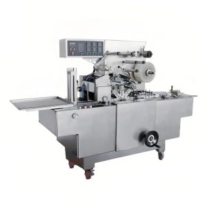 3 Dimension Automatic Packing Machine Transparent Film Box Packing Machine For Cosmetic Tea And Poker