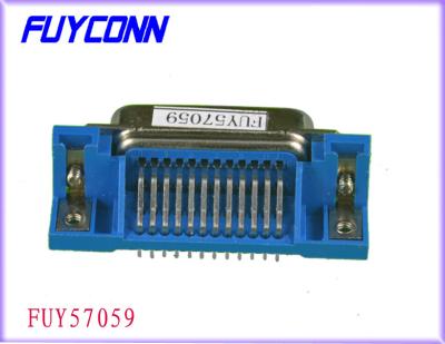 Os conectores fêmeas da impressora do ângulo direito do PWB, o conector 1284 da impressora de 36 Pin Centronic IEEE certificaram o UL