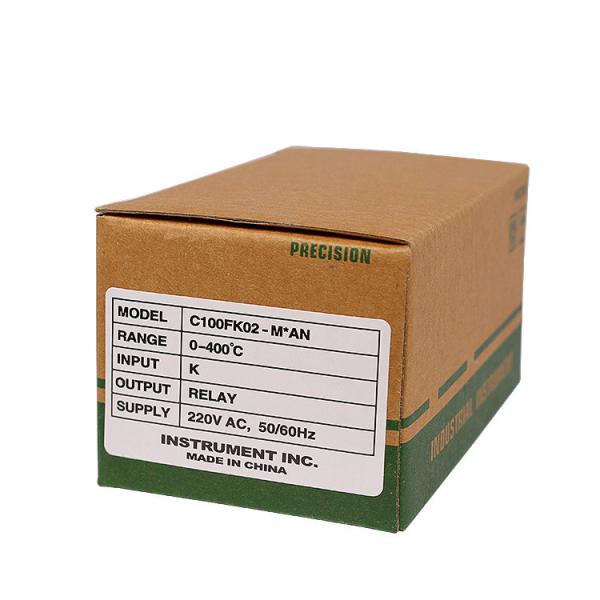 48*48 Digital PID Dual Temperature Controller REX-C100 Thermostat Control AC90-265V
