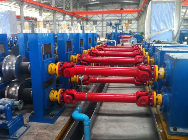 Straight Seam Round Tube Mill 30-120mm/min High Frequency Pipe Making Machine