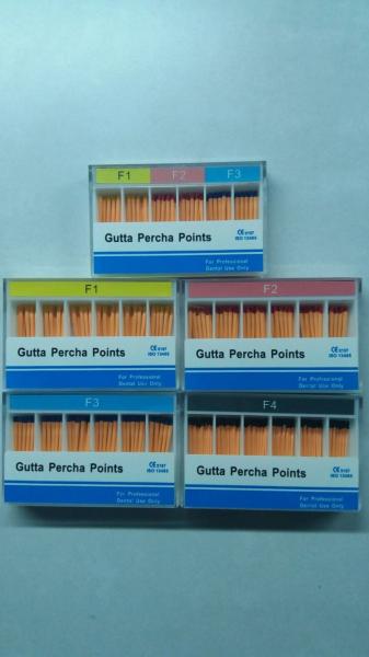 High Precision Gutta Percha Accessory Points Long Shelf Life Excellent Radiopacity