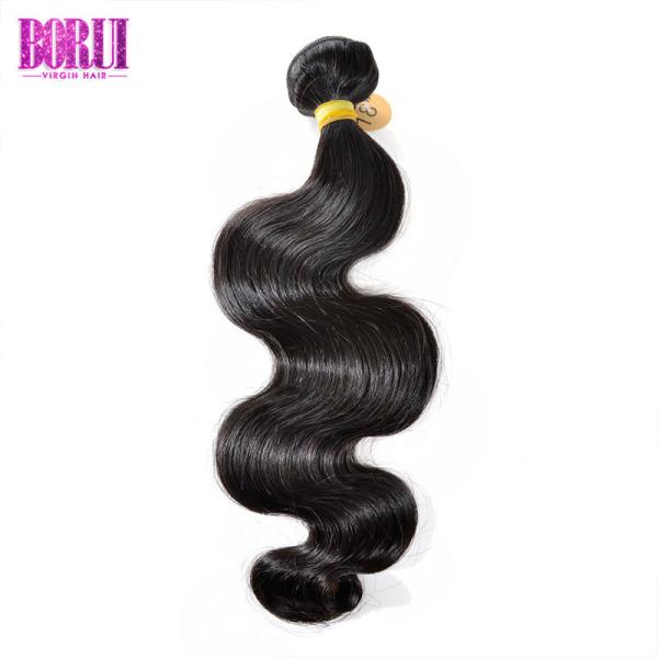 Peruvian Body Wave Virgin Peruvian Human Hair Lace Closure With Baby Hair For Black Women