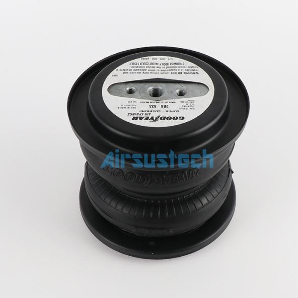Dos amortiguador estupendo industrial de las amortiguaciones de aire con resorte 2B6-833 2B6833 Goodyear del bramido 579923510 para el bolso Flattener