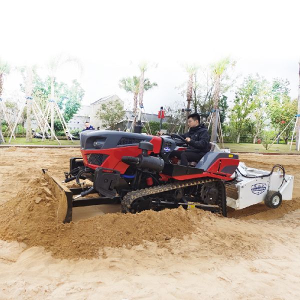 HANDSOMER 1200 Ride-On Beach Cleaner | 60HP Tractor Hydraulic Rotary Sand Sifting Machine