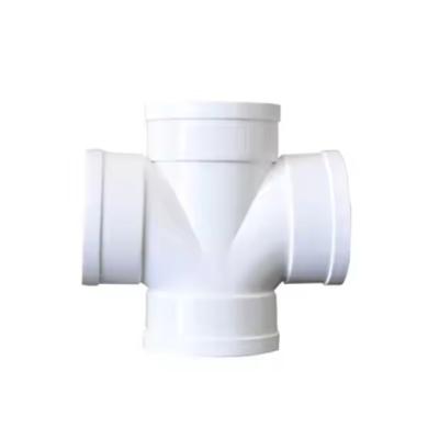 CPVC 4-way Reducing Pipe For Drainage Garden Plastic Fittings Accessories