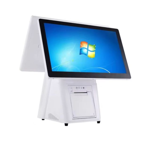 15.6 Dual Screen Capacitive Touch POS Terminal Cash Register