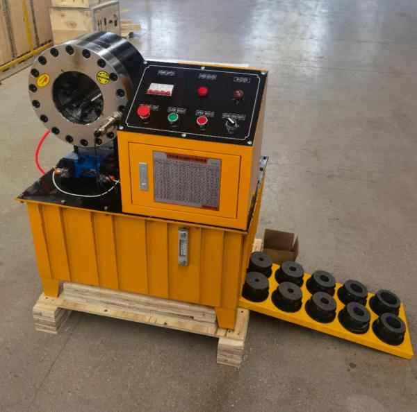 220v-415v máquina de friso de FRISO da mangueira hidráulica da MÁQUINA da MANGUEIRA PODEROSA GRANDE de 2 POLEGADAS
