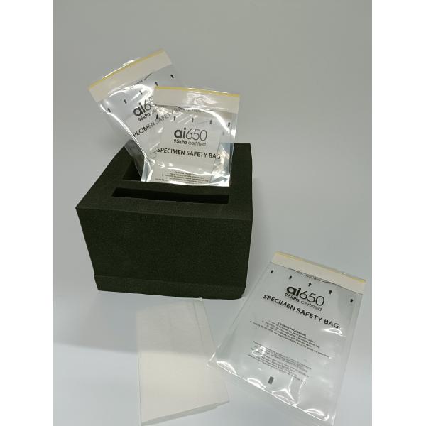 7 прорезал слипчивую жидкостную плотную сумку образца для лекарства Labortary таблетки