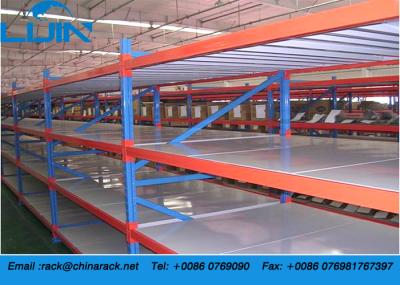 Cremalheiras de aço para o armazenamento, cremalheiras do rolo frio do armazenamento da garagem com placa de aço