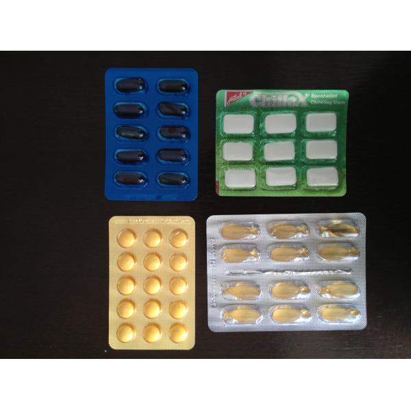 SS Blister Packaging Equipment Pharmaceutical Industry 3100×670×1650mm 1500kg
