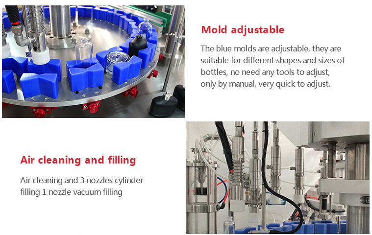 Automatic Liquid Soap Filling Capping Machine Detergent Lotion Bottle Filler