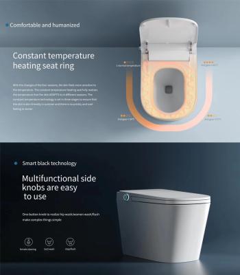 toalete de controle remoto esperto Roughing do Wc de 400Mm com construído no anúncio publicitário do bidê