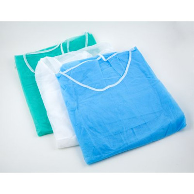 Comfortable Disposable CPE Apron Customized Color Chemical Workshop School