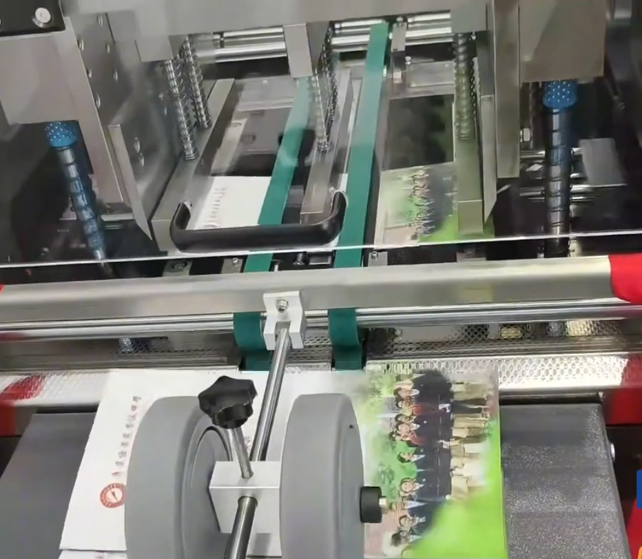 HX480P Booklet Making Machine five processes integrated high precision three side trimming