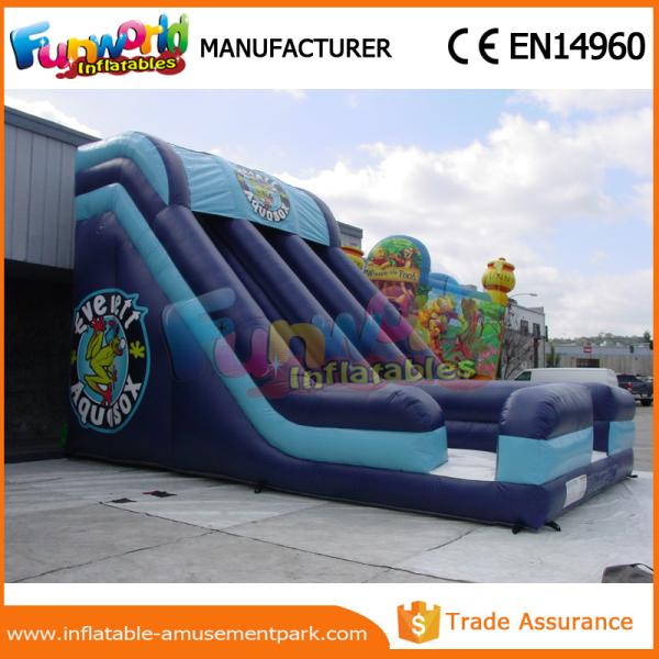 Fun Bouncer Slideway Commercial Inflatable Slide Big Kahuna Inflatable Water Slide