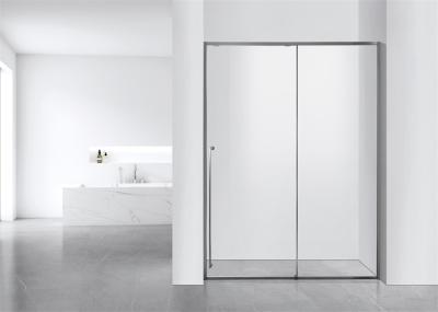 Certified Aluminum Frame Arc Glass Shower Enclosures Clear Tempered Glass ABS Tray