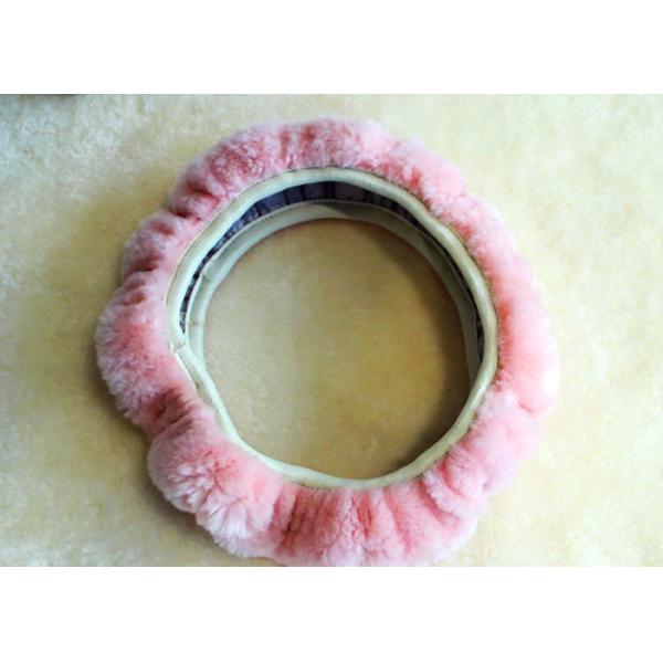 Милые Гирлы крышки руля автомобиля, крышка руля меха зимы реальная 