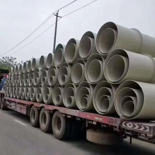 PP Polypropylene Plastic Ventilation Tube Chemical Acid And Alkali Resistant