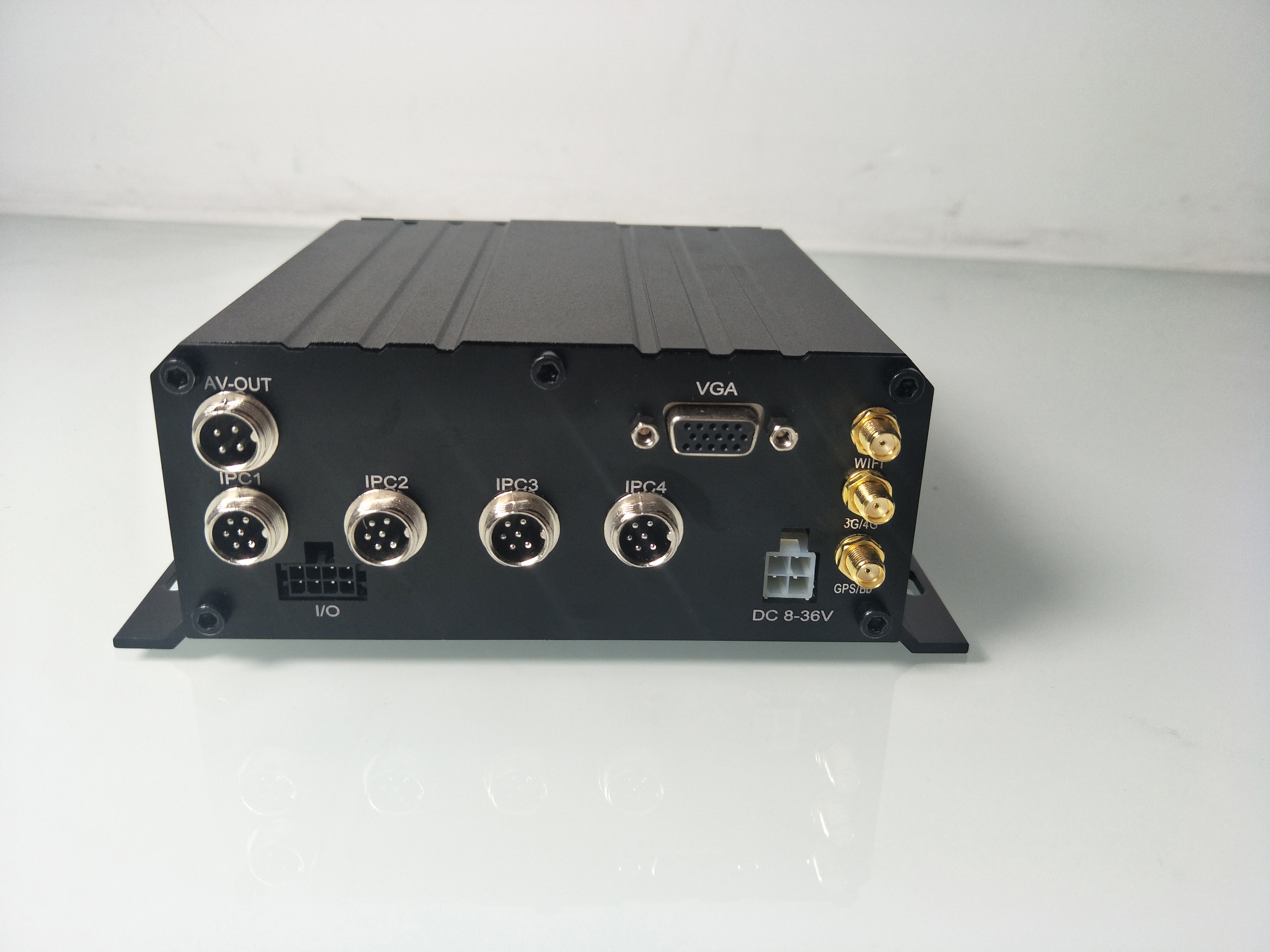 1MP 2MP 4ch HDD SD 4G мобильное NVR с автопарком камер IP отслеживая прибор