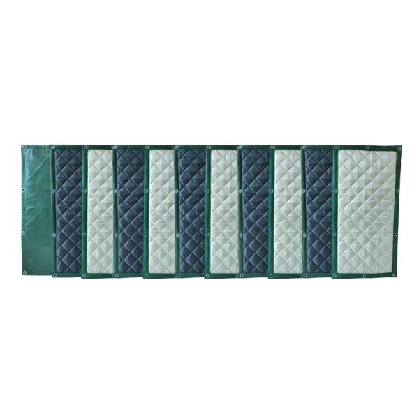 Customizable Outdoor Sound Barrier Panels Exterior Sound Blanket 15-18MM