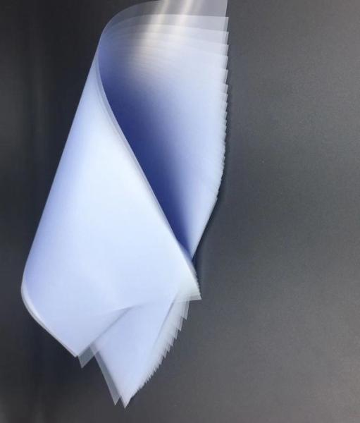 Uncoated Transpartent PVC Overlay Film For Plastic Cards Lamination
