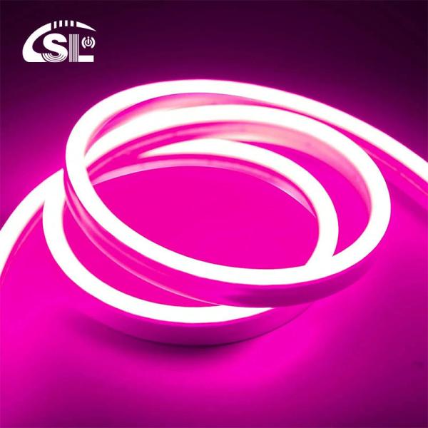 Hotel Popular Silicone Neon Flex Pink LED Neon Flex DC 12V IP65 Waterproof 8x16mm 120 LEDs/M