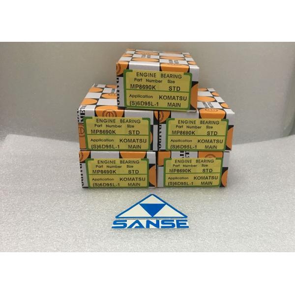 Komatsu Engine Connecting Rod Bearing 6D95l-1 Diesel Engine Parts