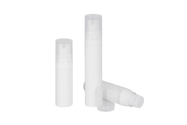5ml 8ml 10ml White Pp Airless Skin Care Pump Bottle For Travel Set