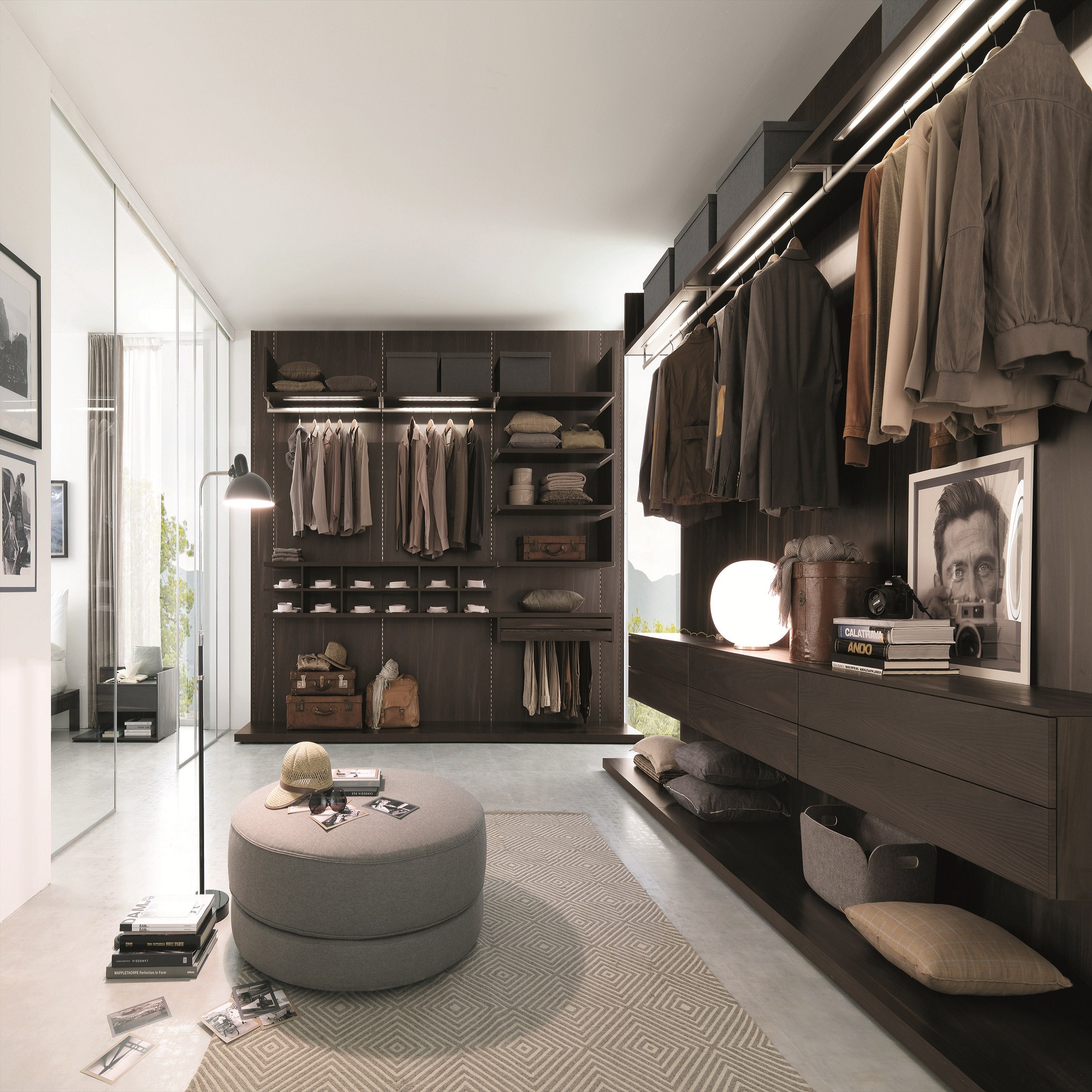2024 Modern Furniture Bedroom Wardrobe Closets with Moisture Resistance in Wooden