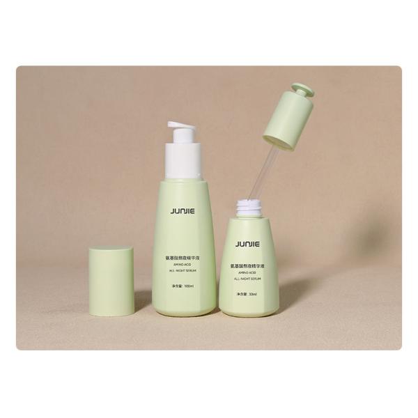 Nuevas llegadas 30ml 100ml PETG Botella de loción de loción de esencia plástica con bomba para el cuidado de la piel Crema facial para ojos de viaje Botellas vacías