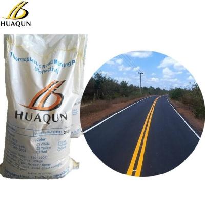 Peinture thermoplastique de marquage routier à haute résistance à la compression pour une longue durée de vie