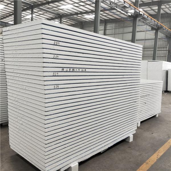 10kg EPS sandwich container house wall panel 1150-50-0.376mm greywhite steel sheet