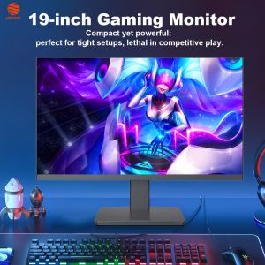 19” Gaming Monitor That Shines: QHD/UHD Resolution, IPS Panel & Lightning-Fast