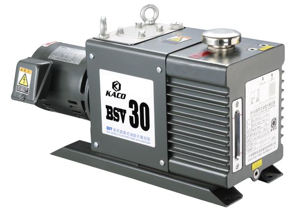 BSV30 Oil Rotary Vane Type Vacuum Pump 30m3/H For Refrigerator Refrigerant Charging