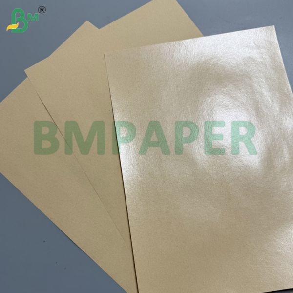 75gsm Kraft Paper + 10g Poly Laminated Inside Raw Material Rolls For Moisture Proof Envelopes
